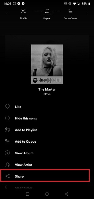 How To Add Music Instagram Story Spotify Track Sharing