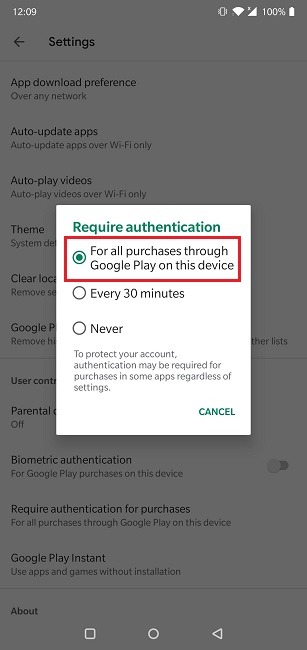 How To Avoid Overspending Apps Play Store Authentication Menu