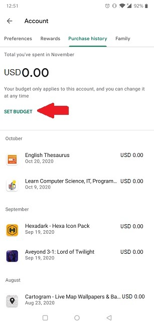 How To Avoid Overspending Apps Play Store Set Budget