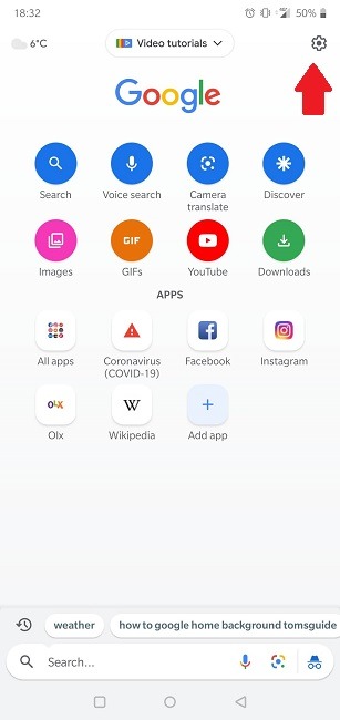 How To Change Google Search Background Google Go Settings How To Change Google Search Background Google Go Settings
