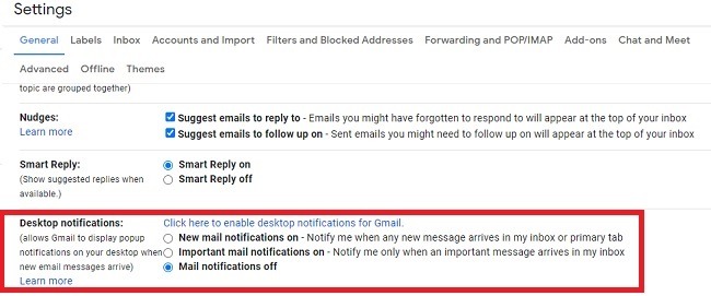 How To Get Notifications From Gmail In Chrome Gmail Desktop