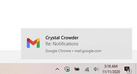 How To Get Notifications From Gmail In Chrome Notification