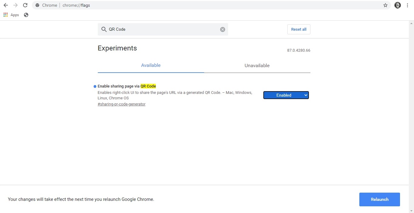 How To Qr Code Chrome Experiments Enable Sharing How To Qr Code Chrome Experiments Enable Sharing