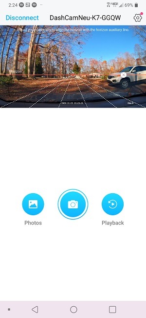 Jomise K7 Dash Cam Review Adjust