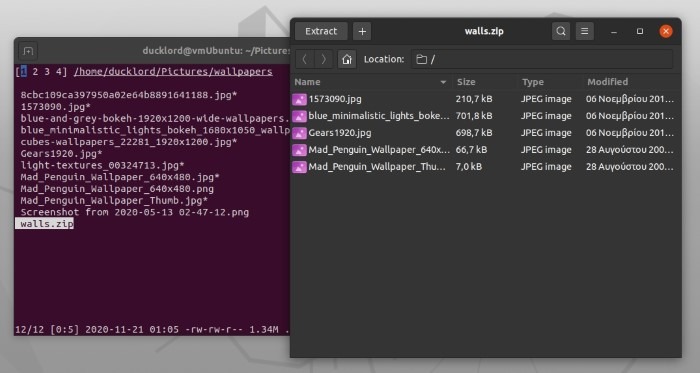 Navigate Filesystem With Nnn Create Archive