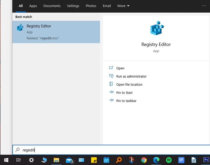 Show Seconds In System Clock Windows 10 Run Regedit