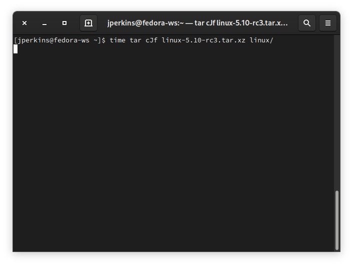 Tar All Cores Tar Xz
