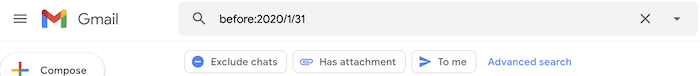 Use Gmail Search Tips Date Search