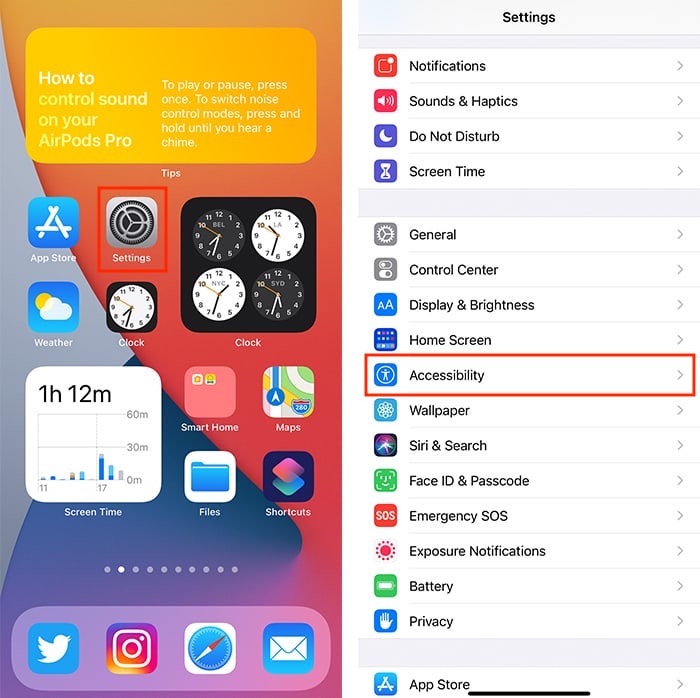 Back Tap Iphone Home Screen Settings App