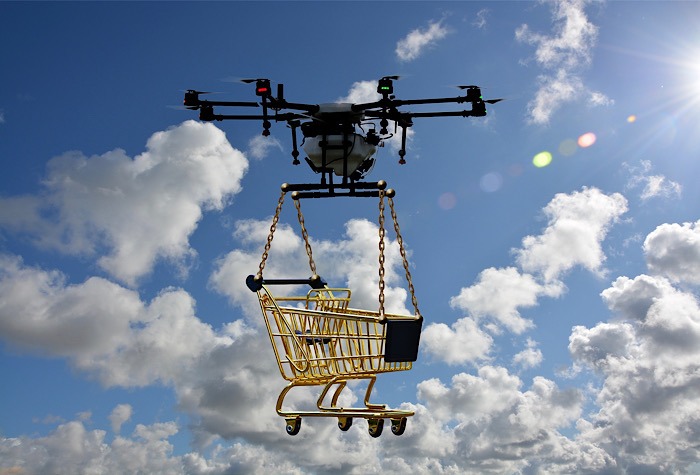 Delivery Drones Faa Cart