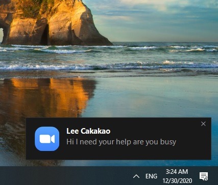 Focus Assist Zoom Exception
