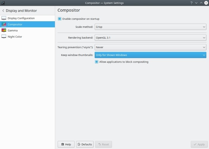 Kde Desktop Effects Compositor