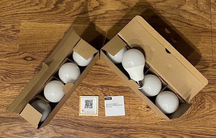 Review Linkind Bulbs Unboxing