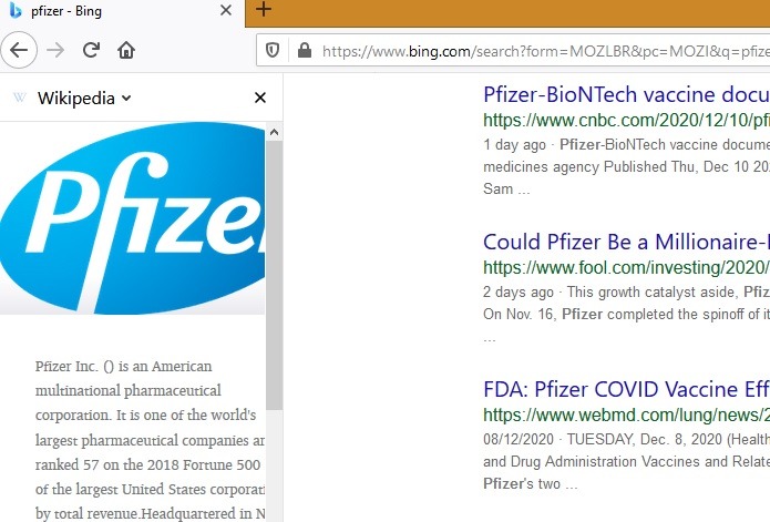 Sidebar Search Firefox Wikipedia