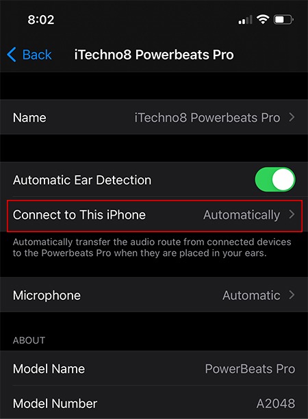 Switch Airpods Between Devices Connect Option 2