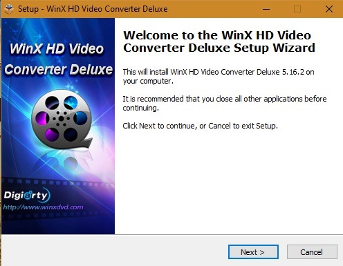 Winx Free Setup Wizard