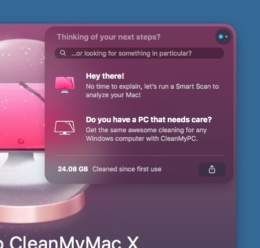 Cleanmymacx Smart Assistant