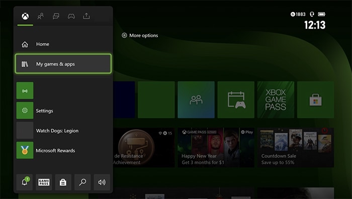 Factory Reset Xbox Quick Quide Menu