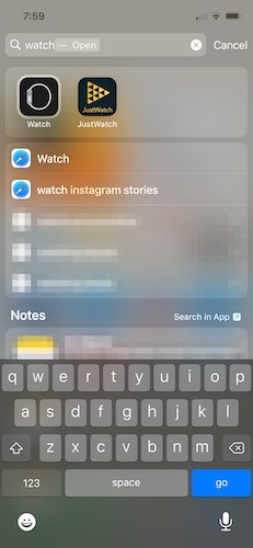 Find Everything Apple Watch Watch App Iphone