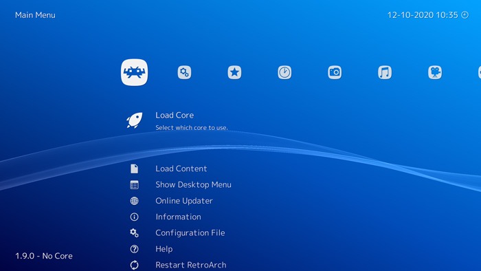 Genesis Emulation Guide Load Core