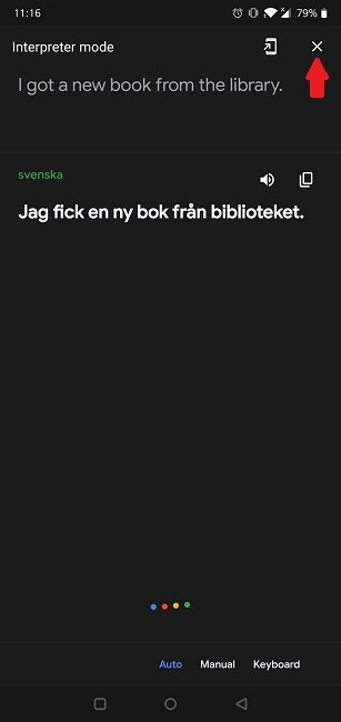 How Google Assistant Interpreter Close Feature