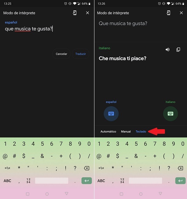 How Google Assistant Interpreter Keyboard Mode