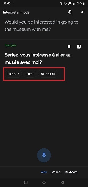 How Google Assistant Interpreter Smart Replies