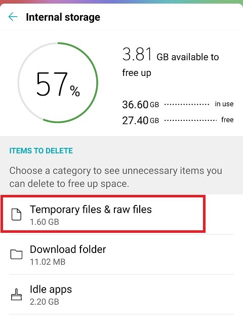 How To Clear Android Cache Temp