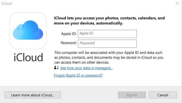How To Login Icloud Windows Login