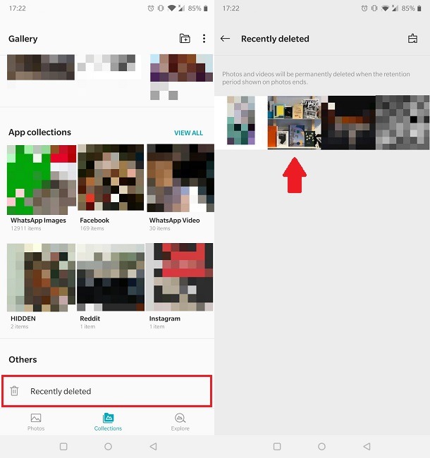 How To Recover Deleted Photos Gallery Restore