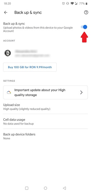 How To Recover Deleted Photos Google Backup Toggle