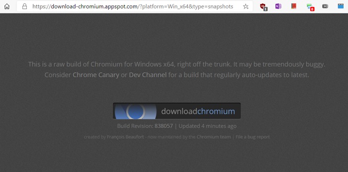 Install Chromium Windows 10 Download