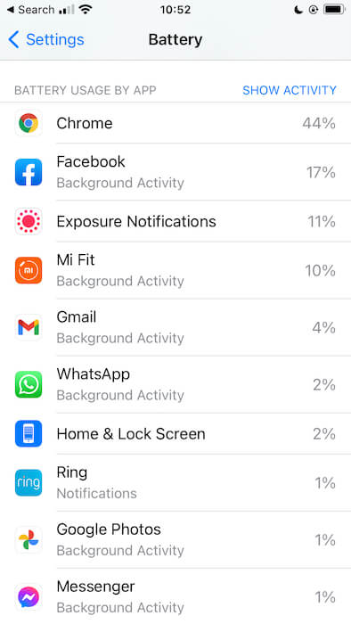 Your iPhone automatically records your app usage.