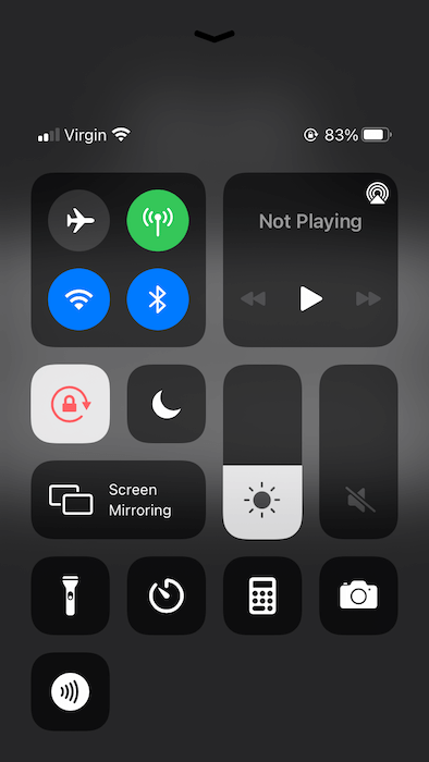 Apple's Control Center provides easy access to your most frequently-used apps and services. 
