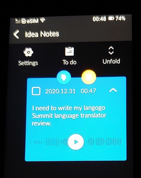 Langogo Summit Language Translator Review Idea