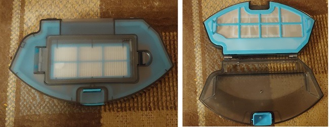 Moosoo Mt 720 Robot Vacuum Cleaner Review Dust