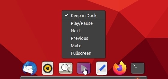 Plank Dock In Ubuntu Right Click Media