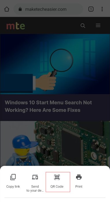 How To Qr Code Chrome Chrome Share Qr Code Qr Code Chrome Chrome Share Qr Code