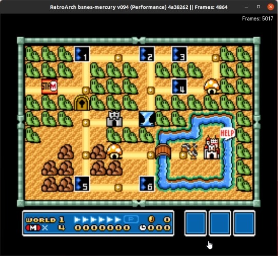 Retroarch Rewind Super Mario Dead