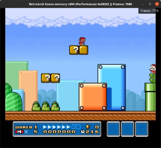 Retroarch Rewind Super Mario Undead