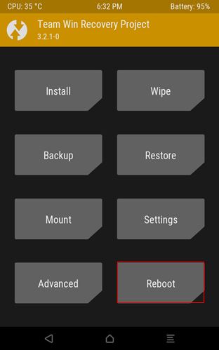 Root Android Phone Recovery Reboot