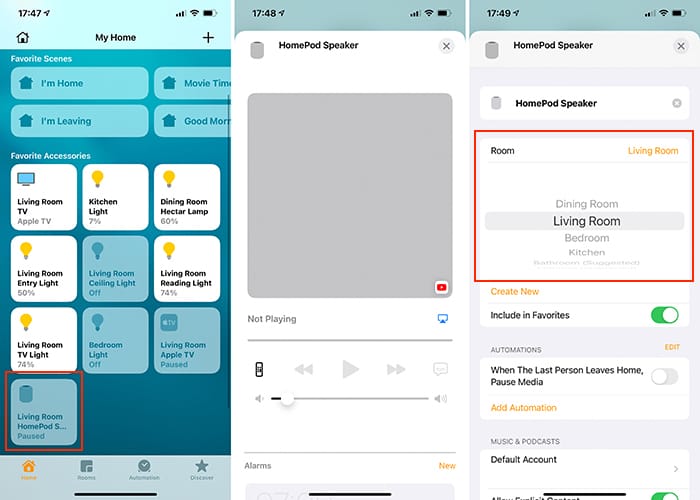 Set Up Home Theater Audio Apple Tv Homepod Room Placement Home App