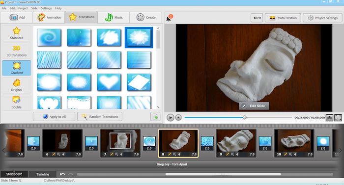 Smartshow Transitions