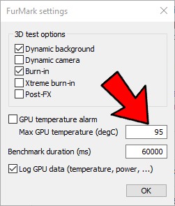 Stress Test Gpu Furmark Temperature Alarm