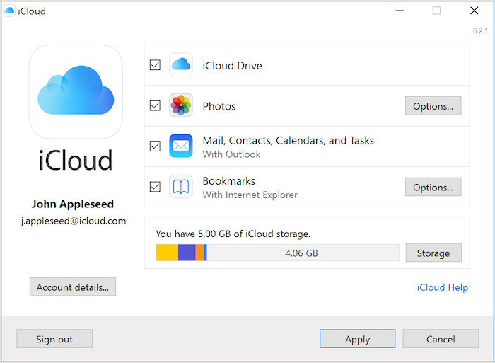 Taking Up Icloud Storage Pc