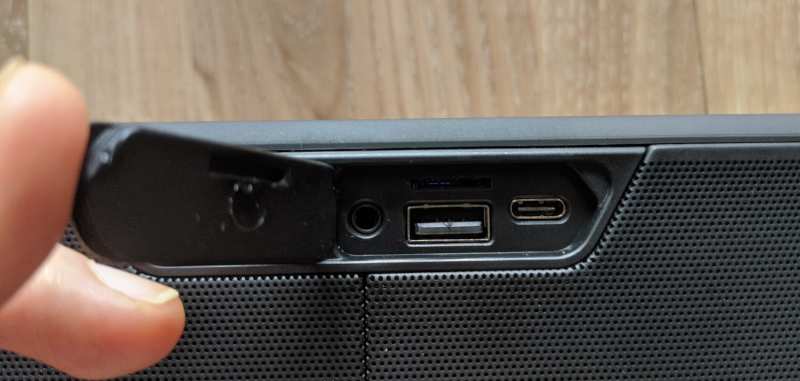 Tronsmart Mega Pro Speaker Back Ports