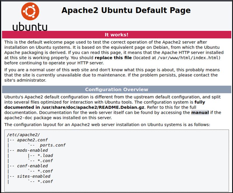 Web Server Ubuntu Install Apache