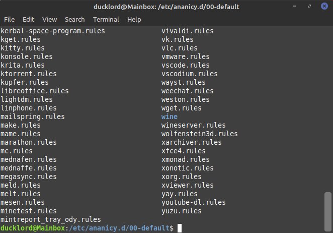 Ananicy Control Apps Presets