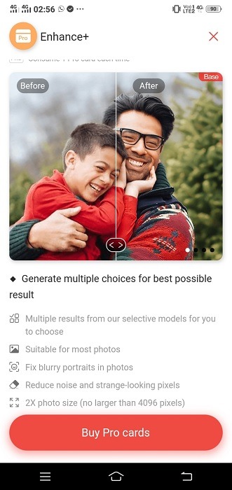 Blurry Android Pic Remini Pro
