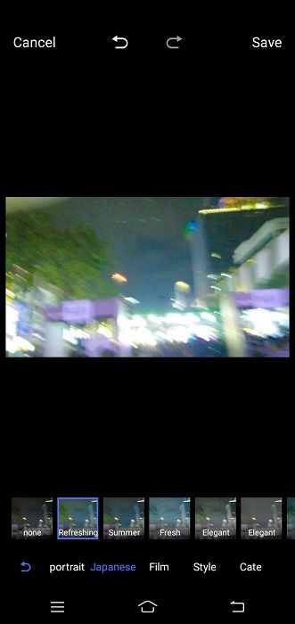 Blurry Android Styles